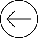 Arrow,Back,Before,Circle,Direction,Left,Leftside,Navigation,Next to,Small